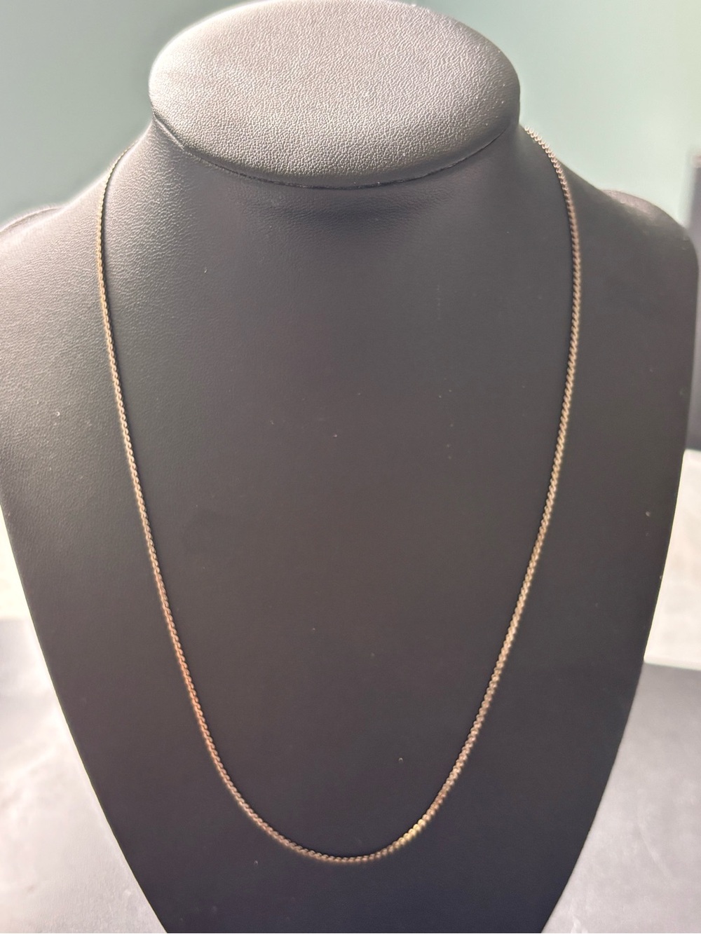 .925 Sterling S LINK CHAIN NECKLACE real solid Silver Fine Jewelry Vntg 19” - Picture 4 of 12